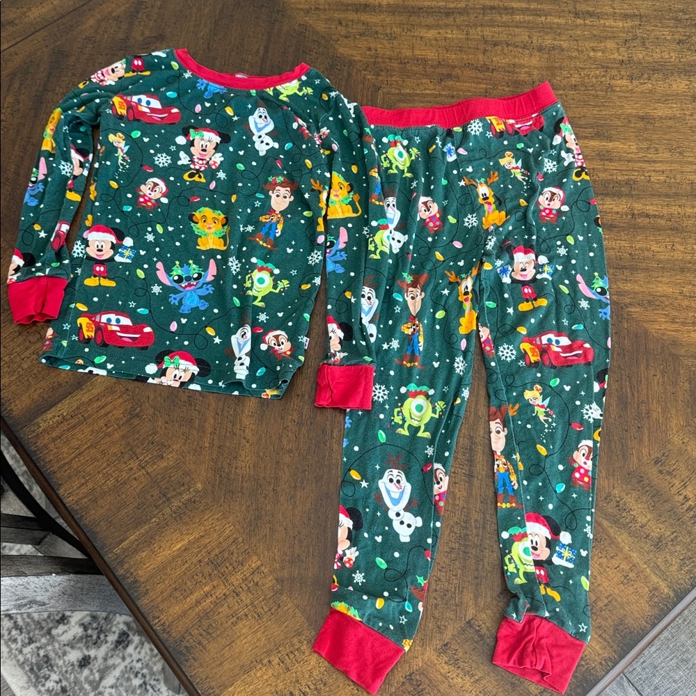 Little Sleepies 4T Disney Christmas Pajamas!